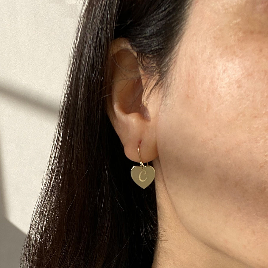 Pendientes Corazón Oro