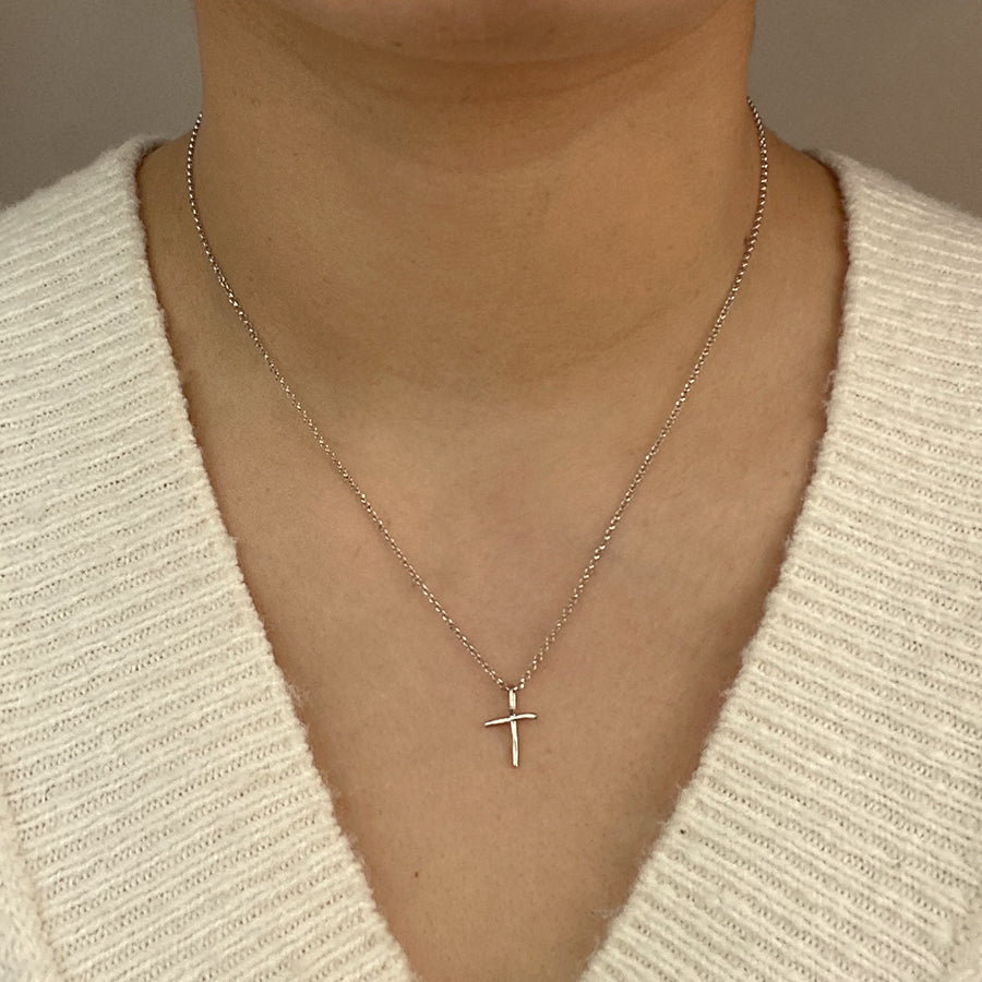 Collar Celine de Plata 925 con Inicial Grabada