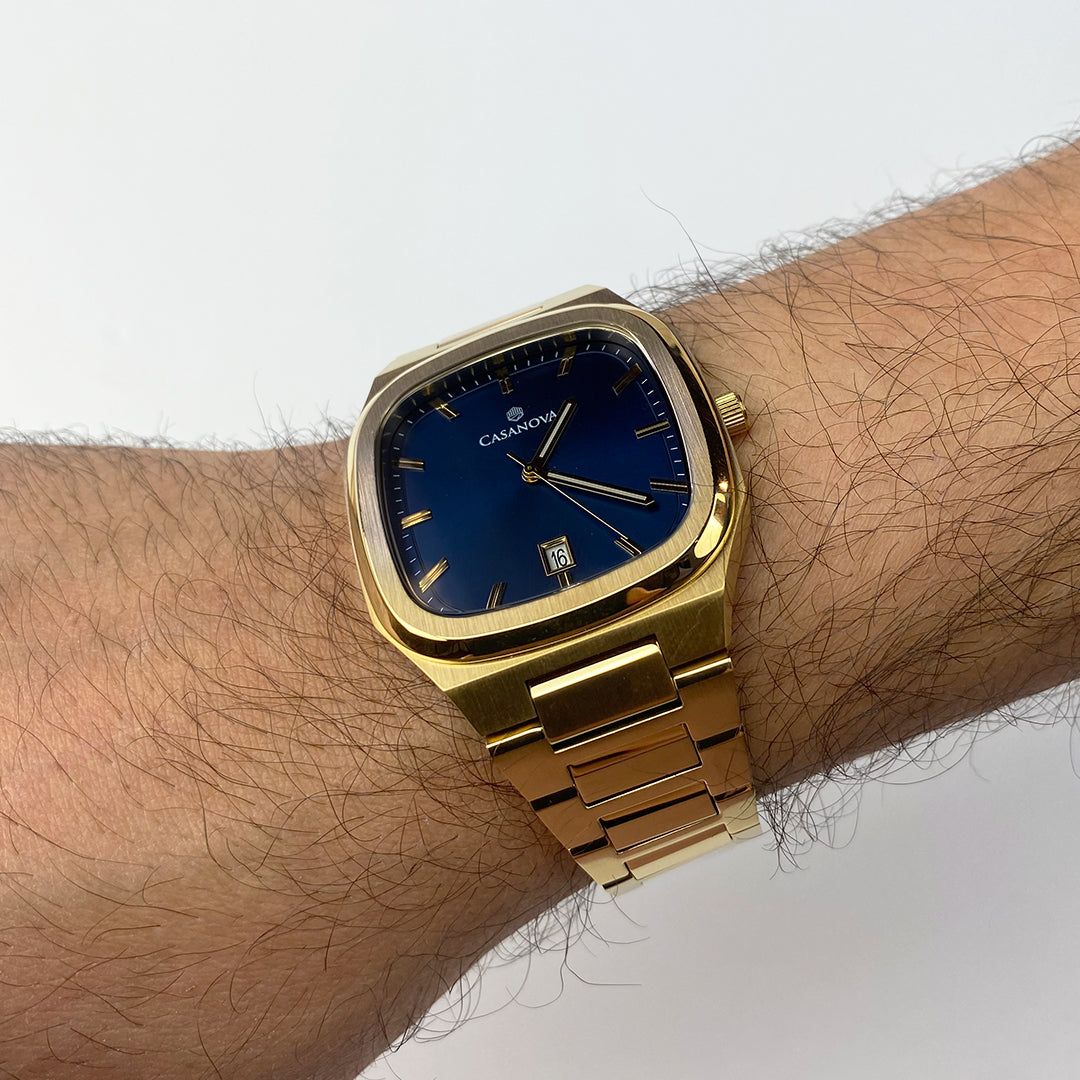 Reloj Horizon Edition Dial Marino Gold