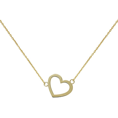 Collar Corazón Silueta