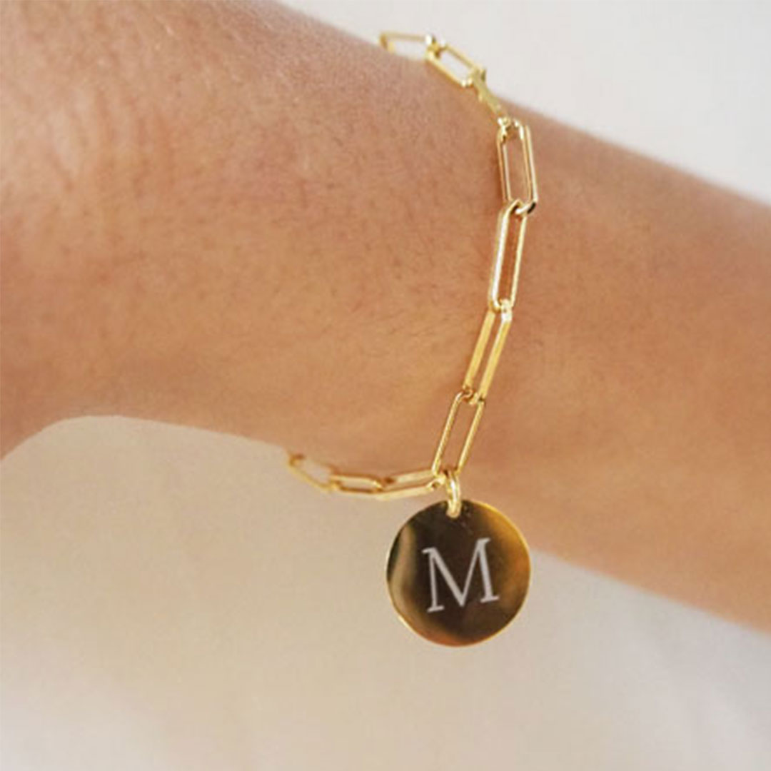 Pulsera Eslabón de Plata 925 Personalizada