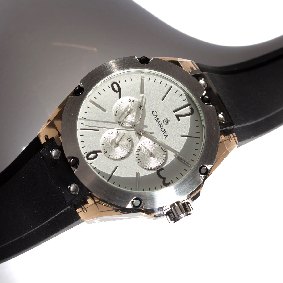 Reloj de Acero para Hombre con Mensaje Grabado