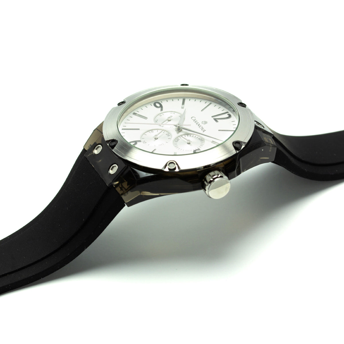 Reloj de Acero para Hombre con Mensaje Grabado