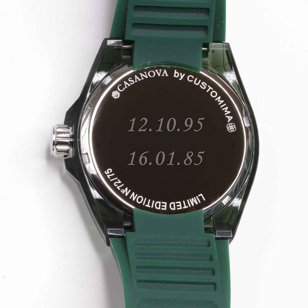 Reloj Galaxy de Acero para Hombre Personalizado
