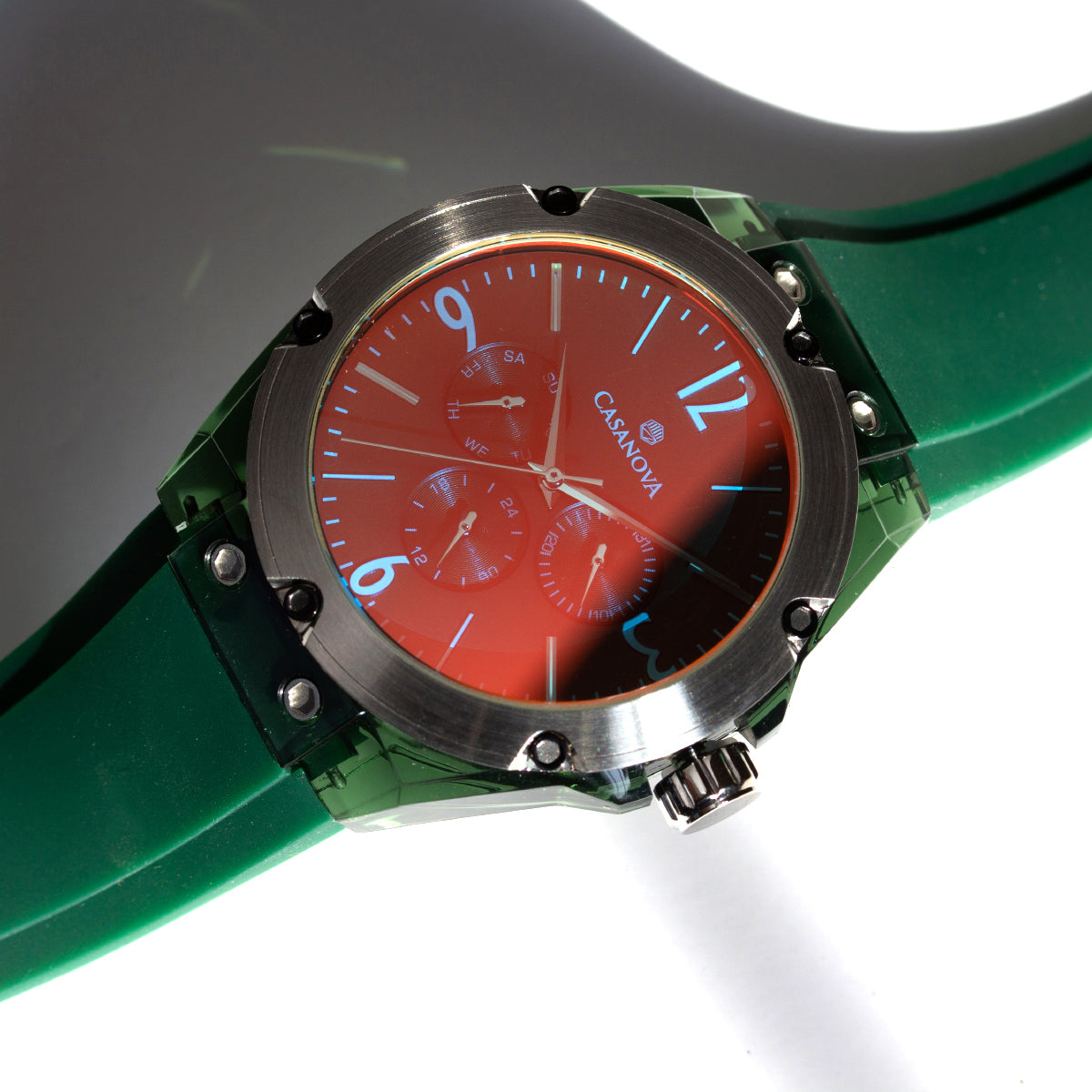 Reloj Deportivo de Acero para Hombre Personalizado