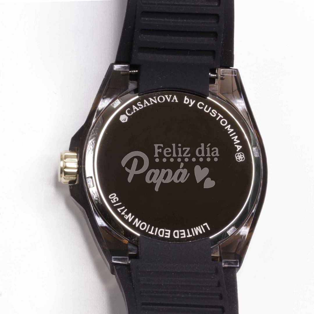 Reloj Deportivo Next de Acero para Hombre Personalizado