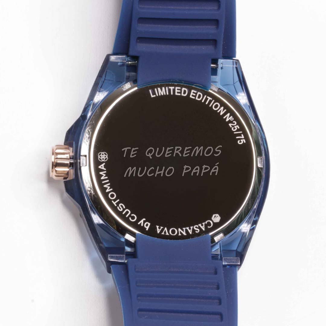 Reloj Space de Acero para Hombre Personalizado