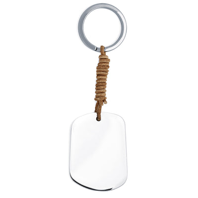 Llavero de Acero para Hombre Personalizado