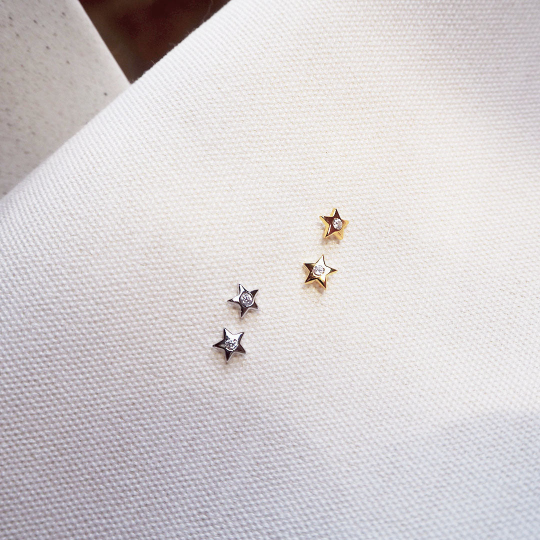 Piercing de Plata con Estrella