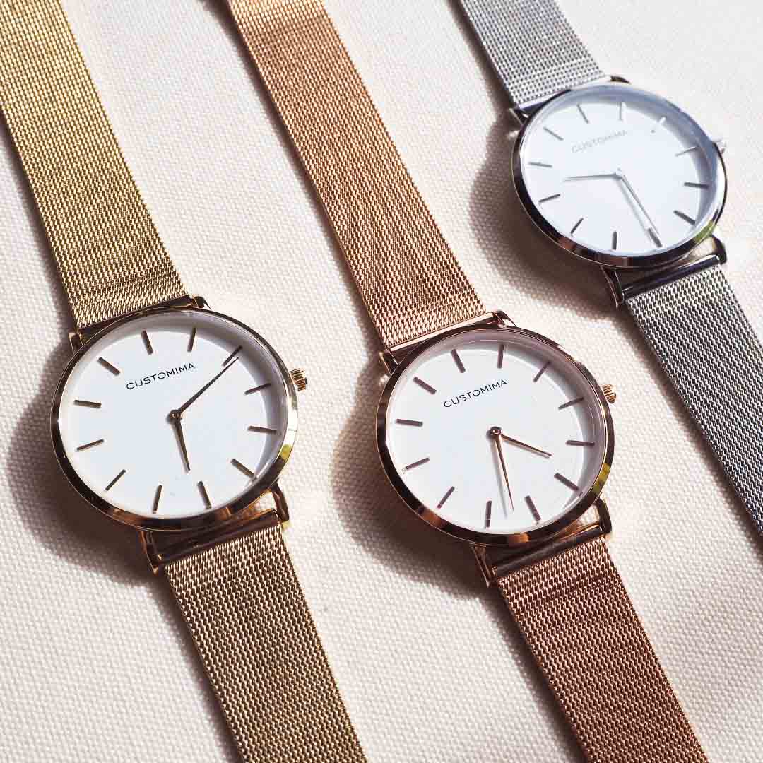Reloj de Acero para Mujer Personalizado