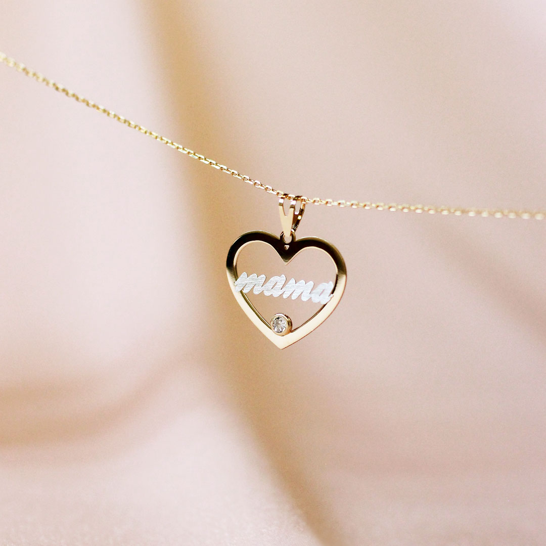 Collar Mamá Corazón