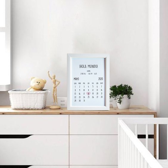 Cuadro Personalizado Calendario