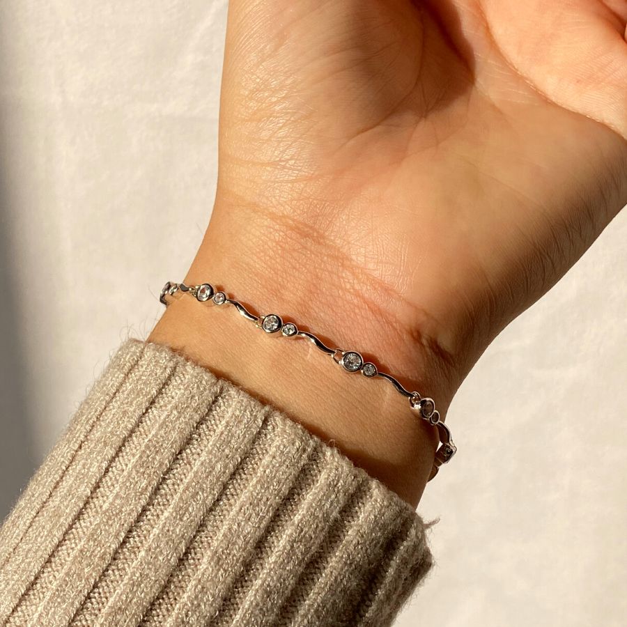 Pulsera Organic Doble Stone