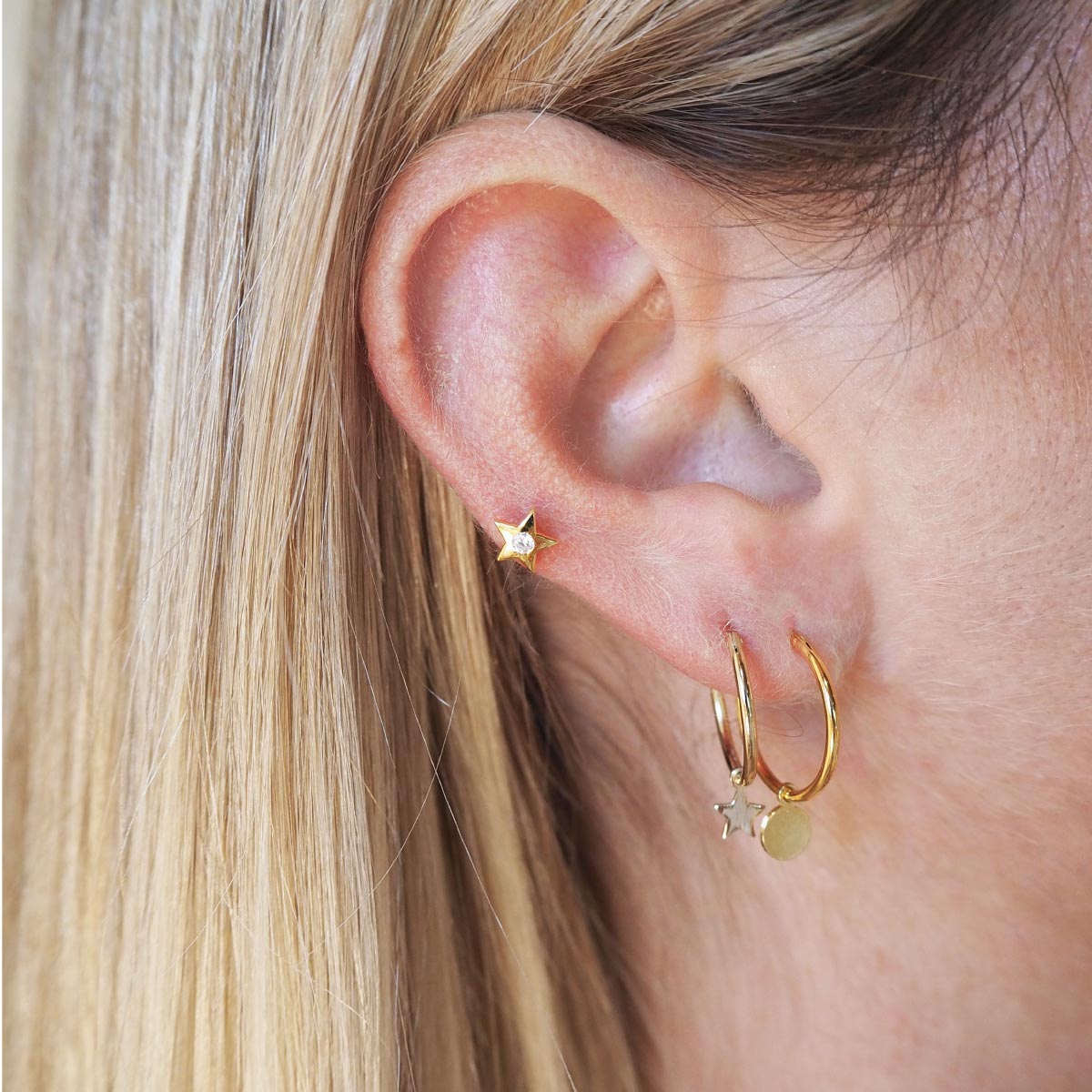 Piercing de Plata con Estrella