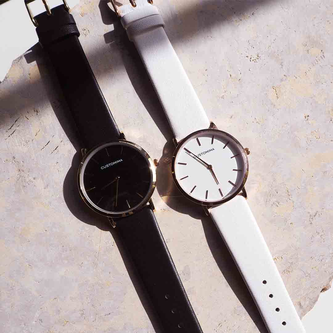 Reloj Insolence Oro Rosa Blanco
