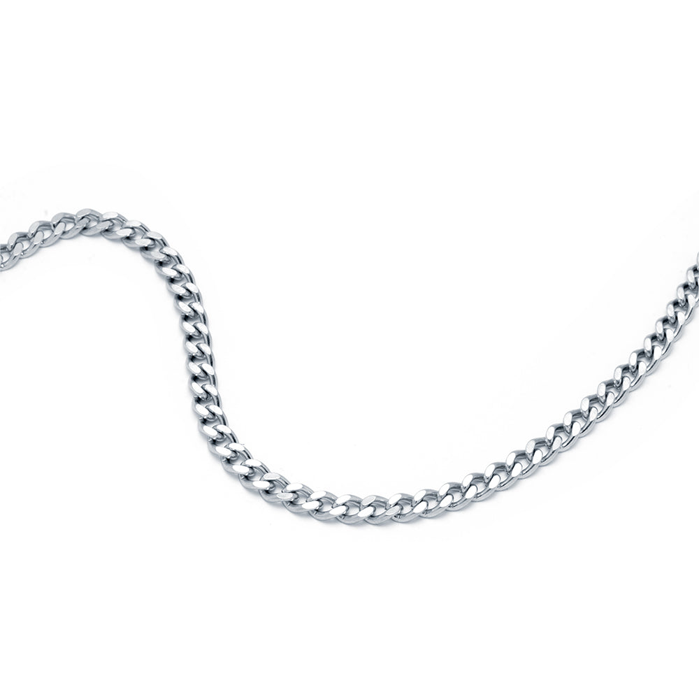 Collar Barbada Cubana de Acero para Hombre