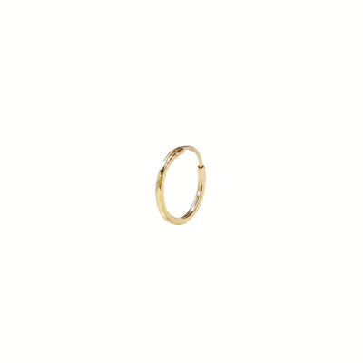 Piercing Aro Espiral de Oro 9K