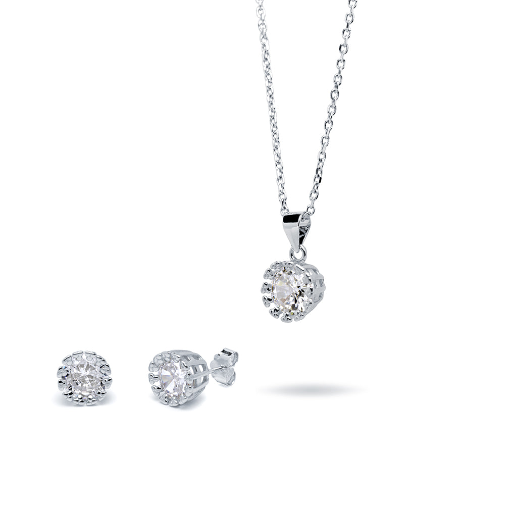 Collar y Pendientes Circonium