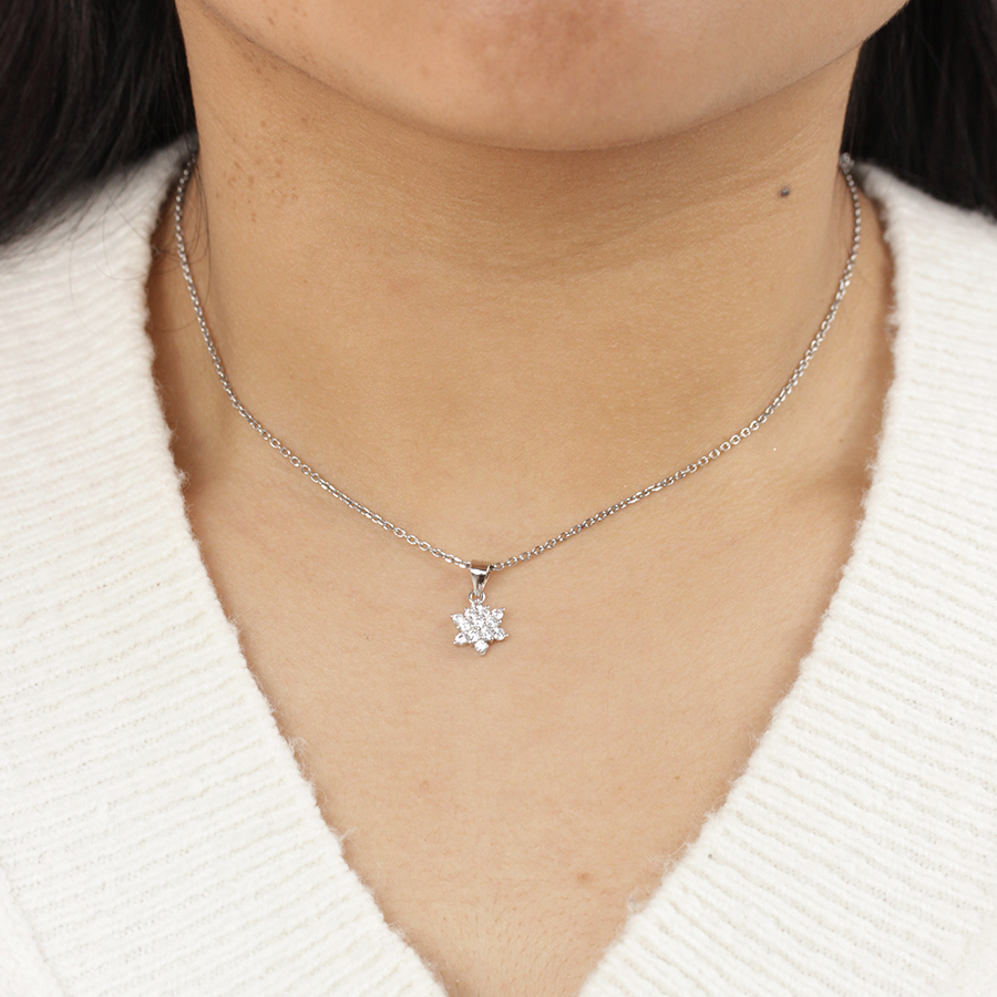 Collar y Pendientes Flake