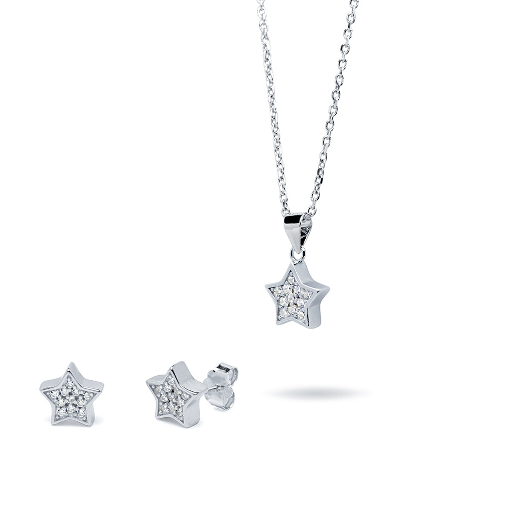 Collar y Pendientes Star