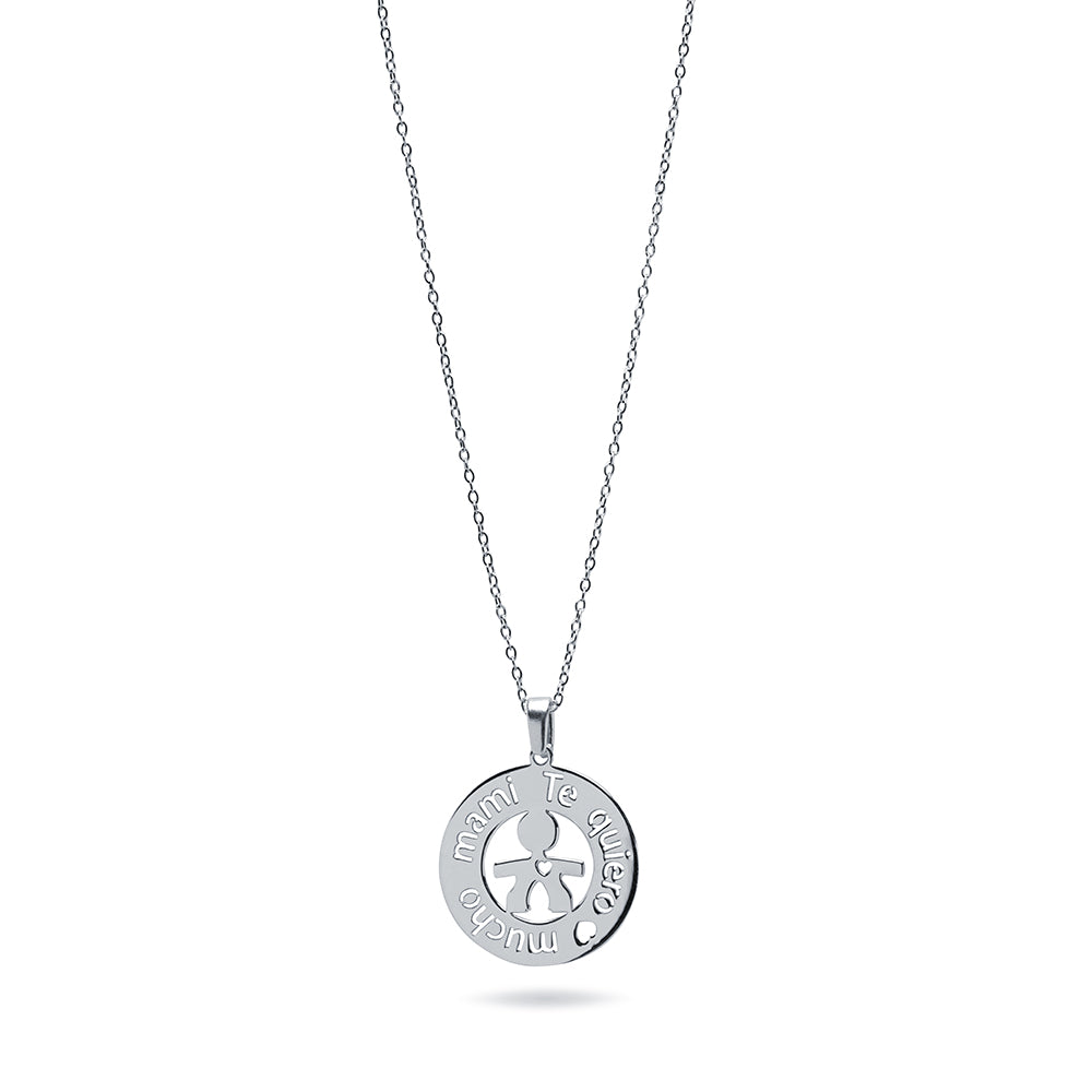 Collar Te quiero Mami Niño