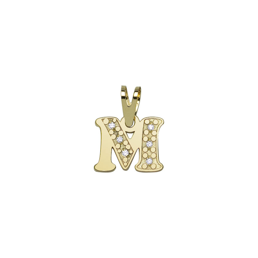 Colgante con inicial
