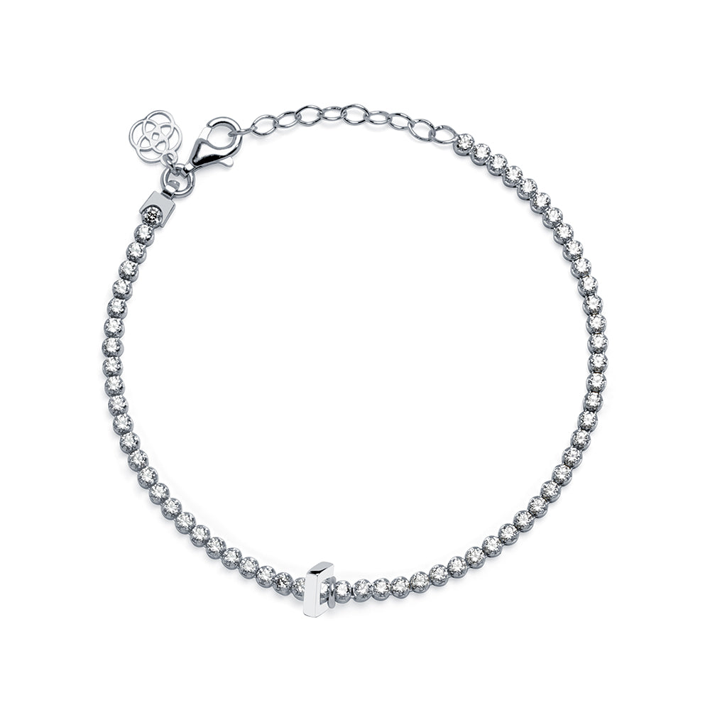 Charm Clip Love de Plata 925 con Inicial Grabada