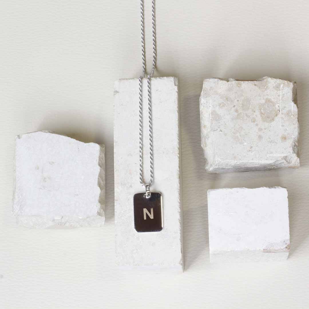 Cordón y Medalla Rectangular Pequeña