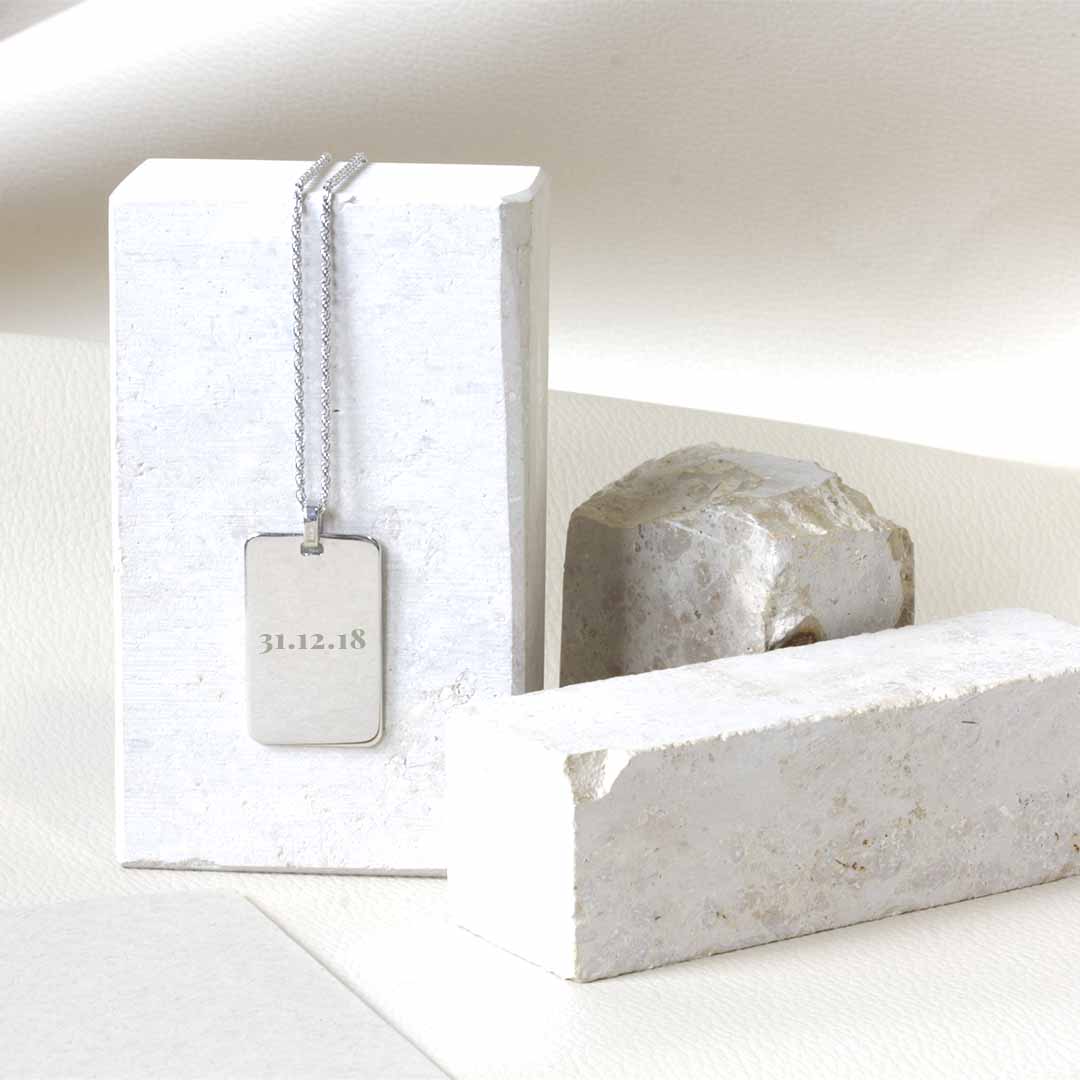 Cordón y Medalla Rectangular Grande