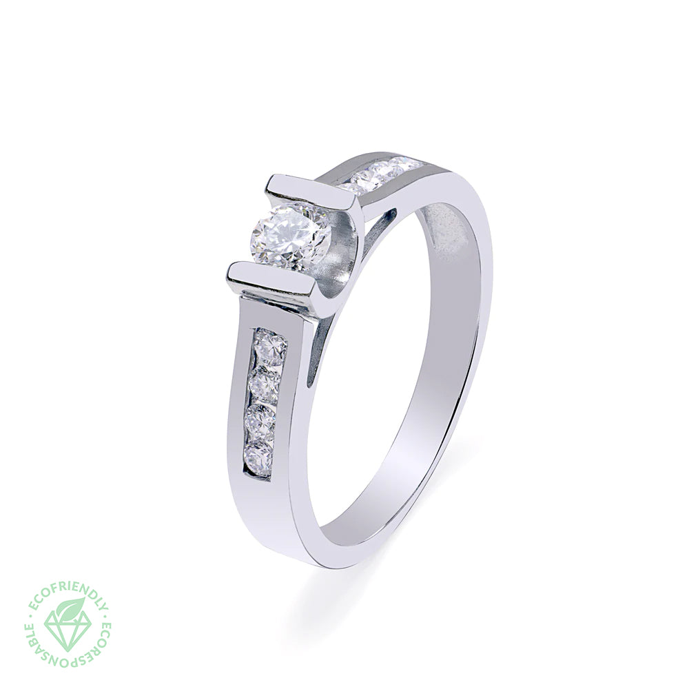 Anillo Ares de Oro con Diamantes