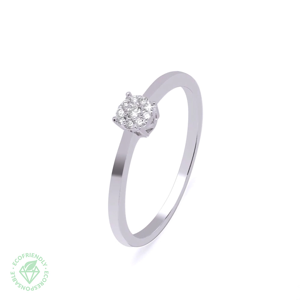 Anillo Diamantes Adeona 0,1ct.