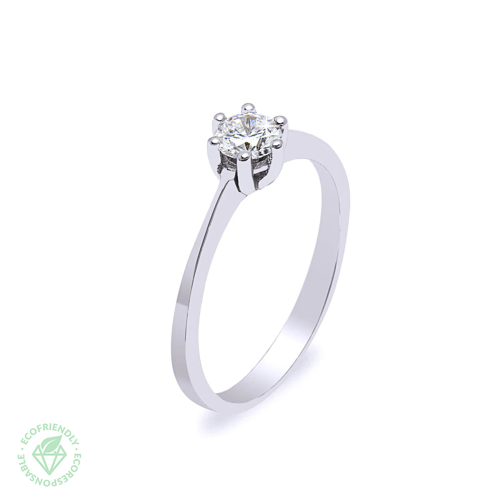 Anillo Diamantes Selene 0,3ct.