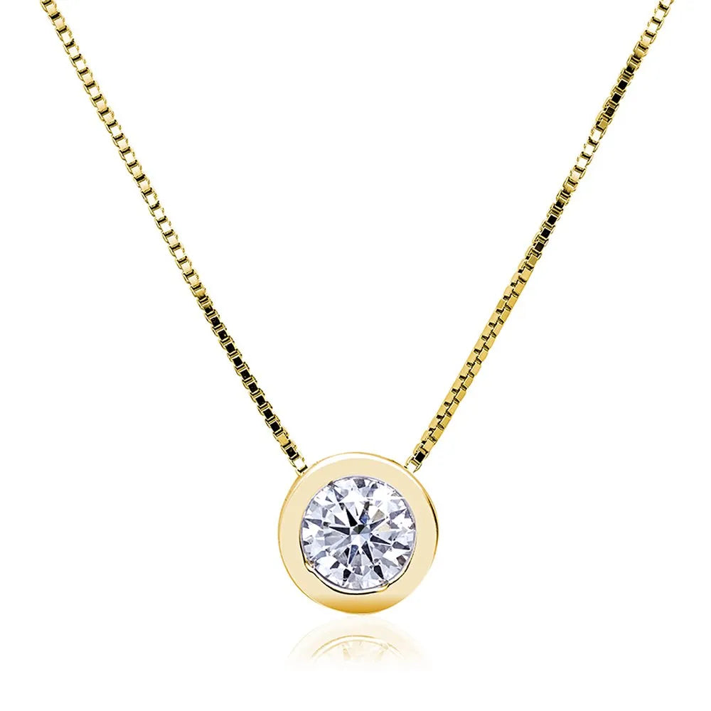 Colgante para Mujer con Diamante Natural