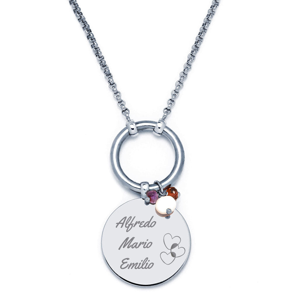 Collar Personalizable La vie en rose