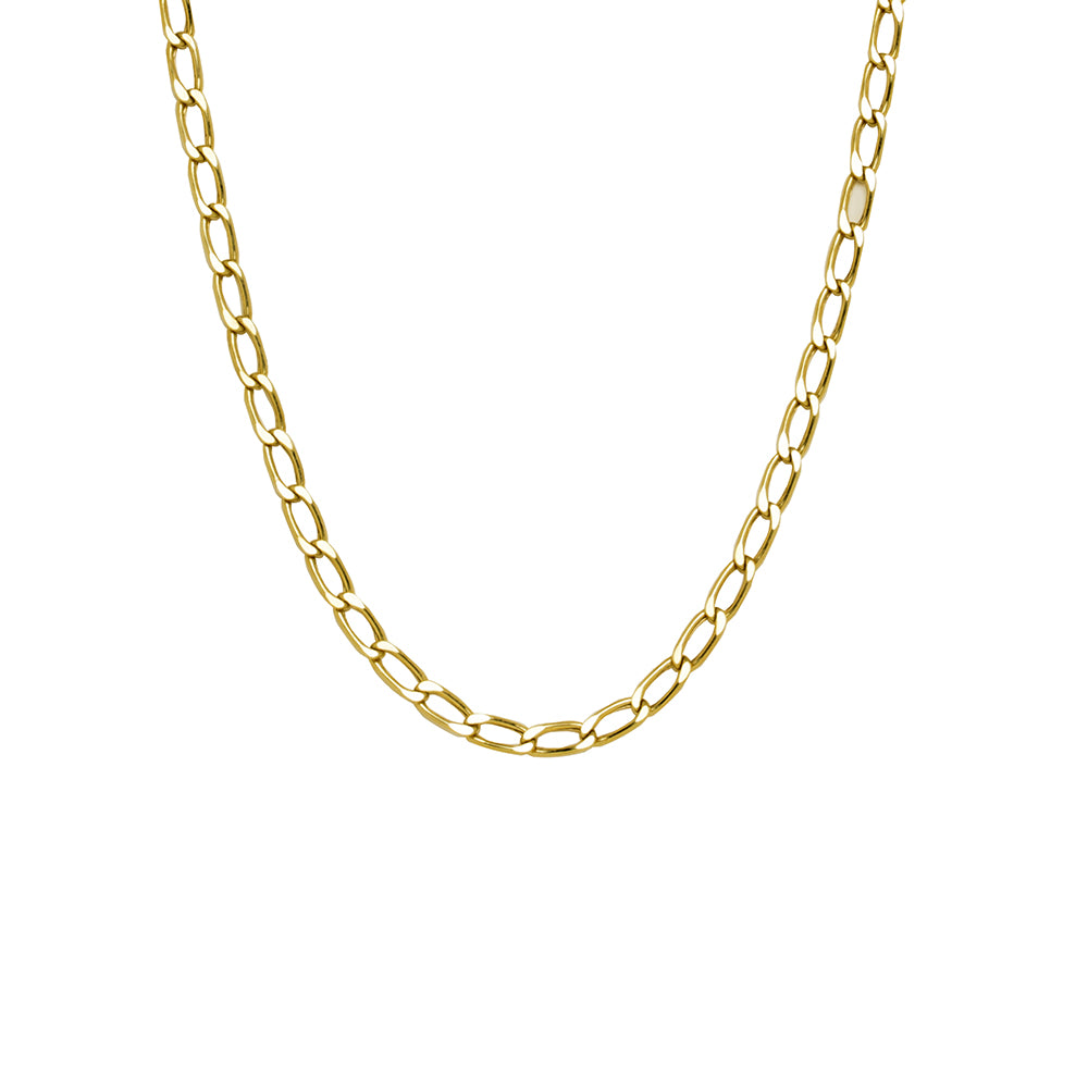 Cadena Bilbao Hueca Hombre 60cm