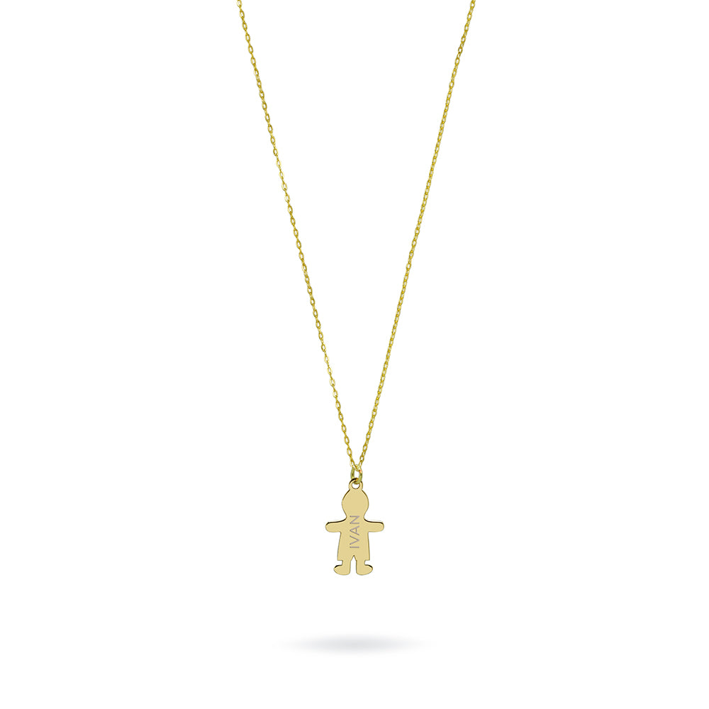 Collar de Oro 18K Personalizado