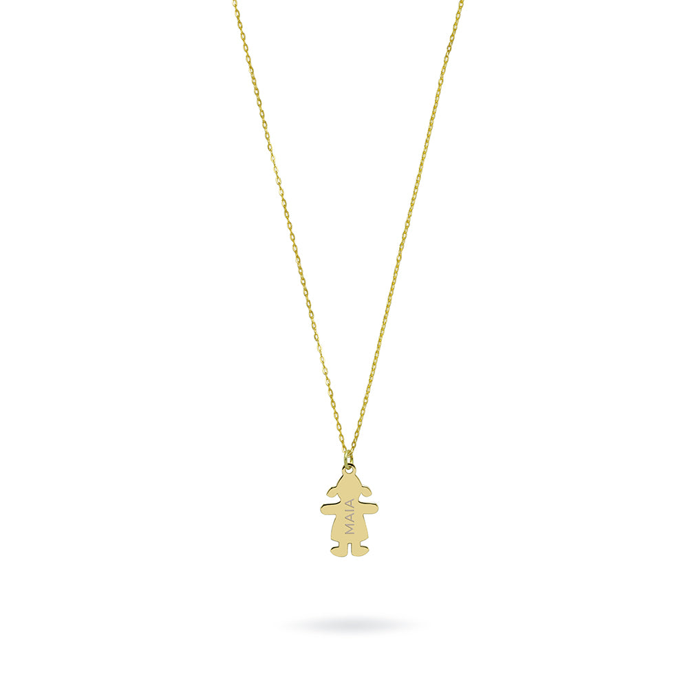 Collar de Oro 18K Personalizado