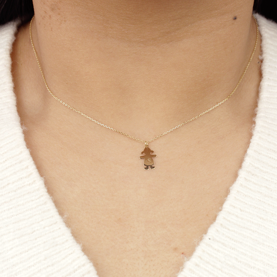 Collar de Oro 18K Personalizado