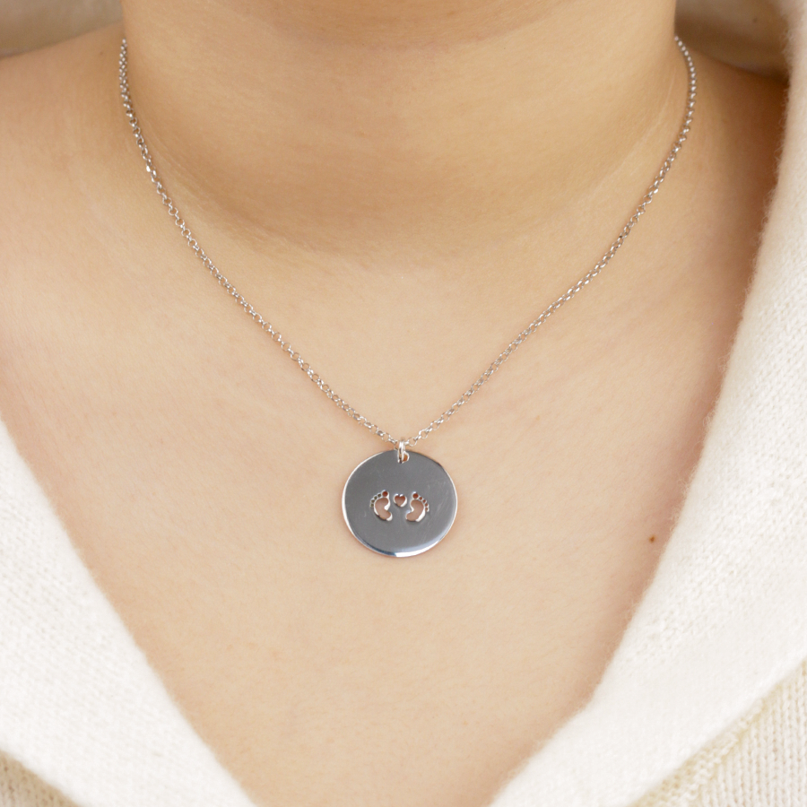 Collar Huellitas Bebé