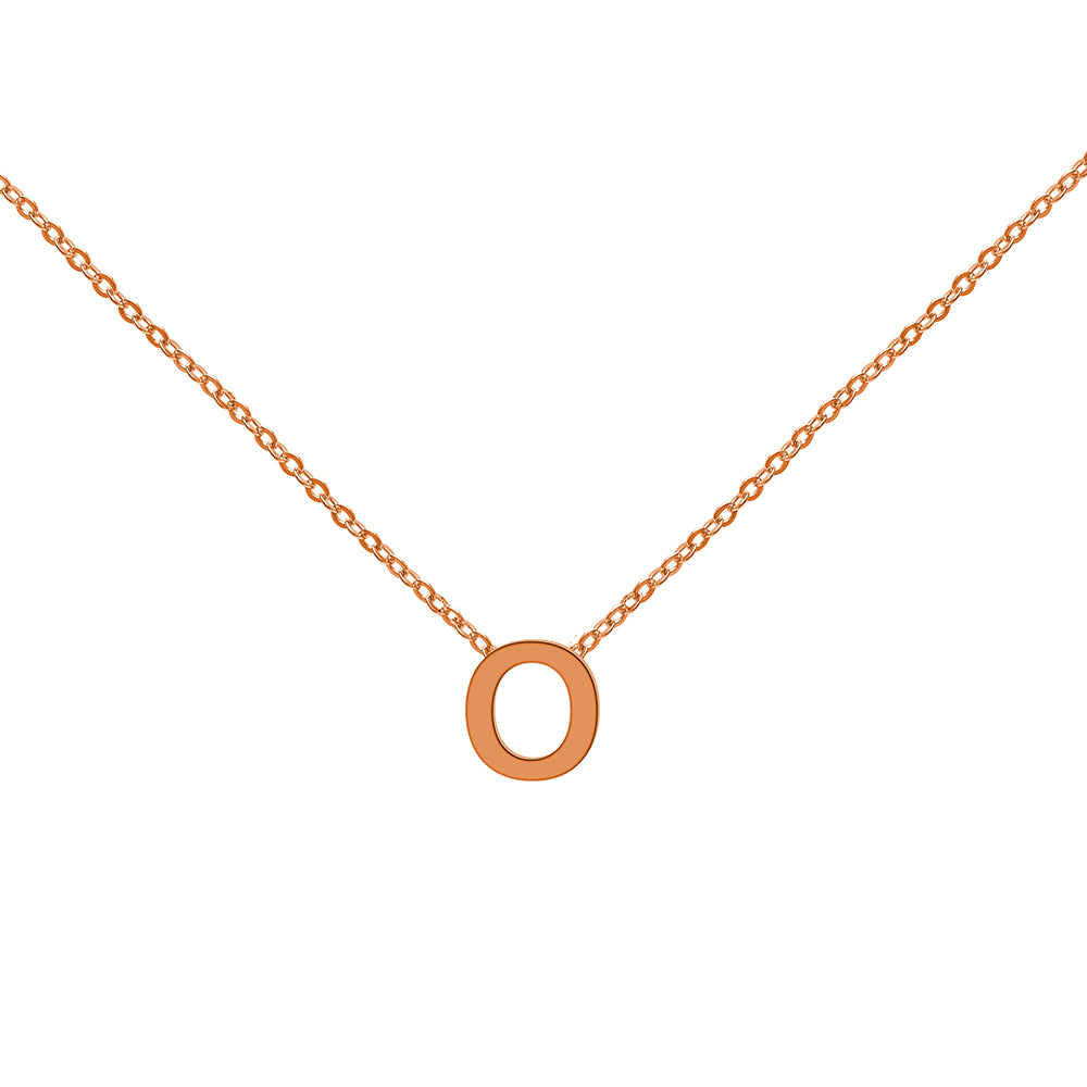 Collar de Oro con Inicial Grabada