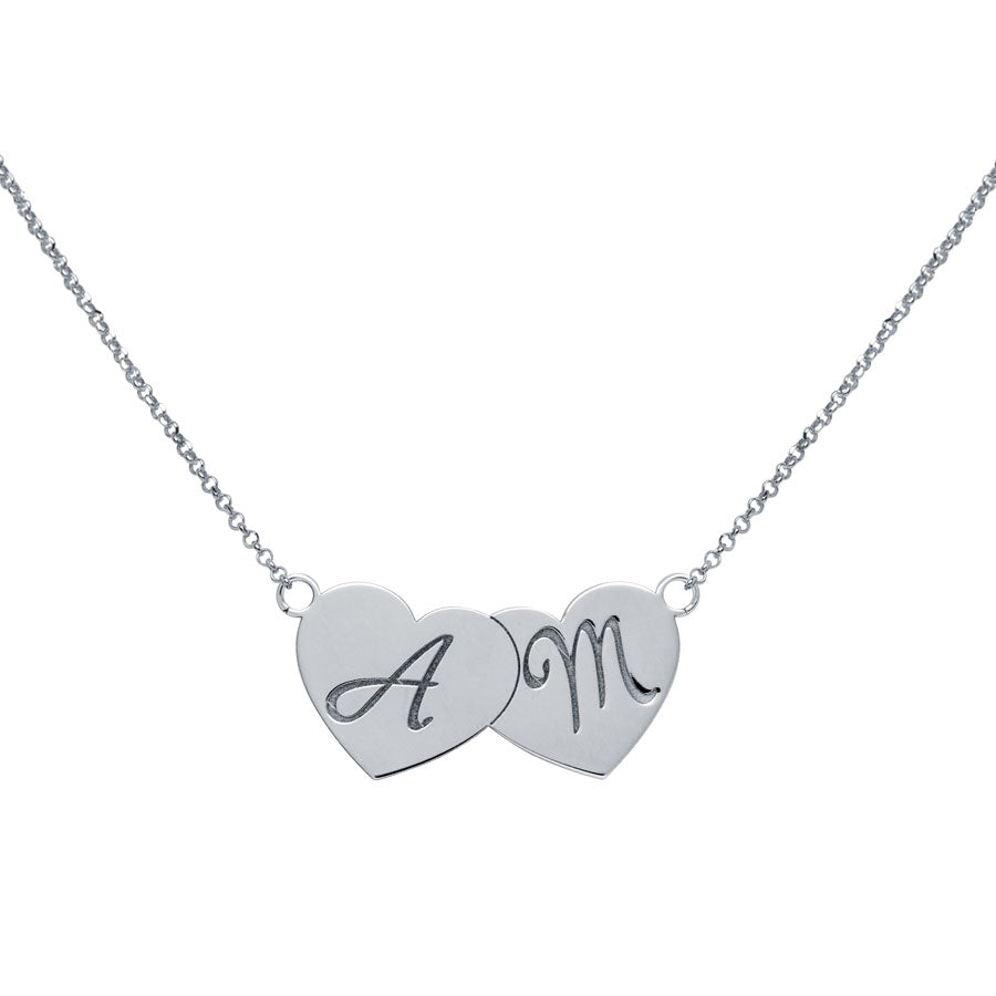 Collar Personalizable dos Corazones