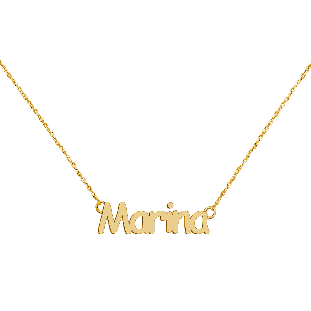Collar con nombre Minimal Forzatina