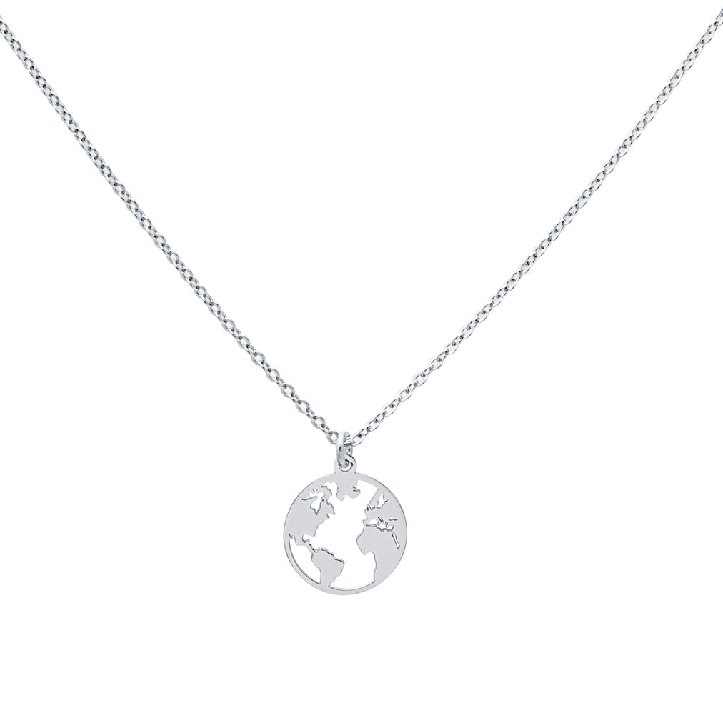 Collar Wanderlust Globe