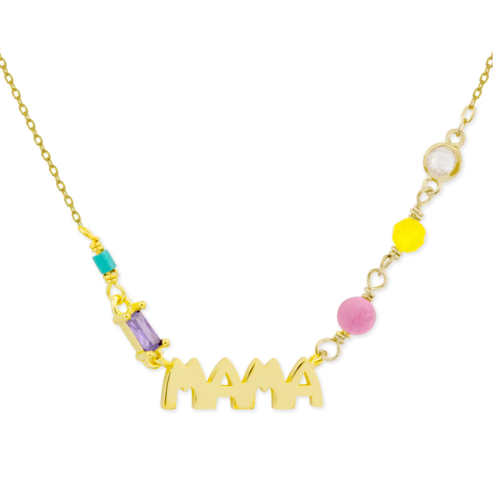 Collar Mamá de Plata 925 Personalizado