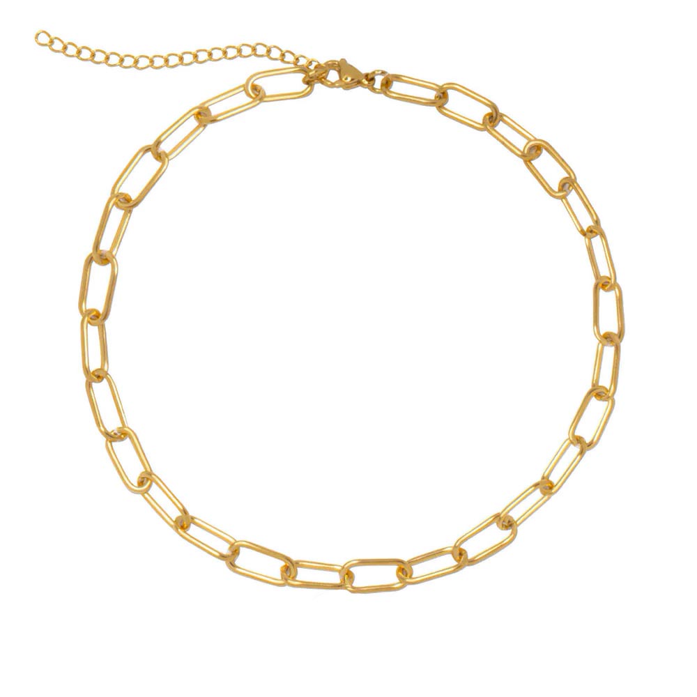 Collar Eslabón Clip de Acero