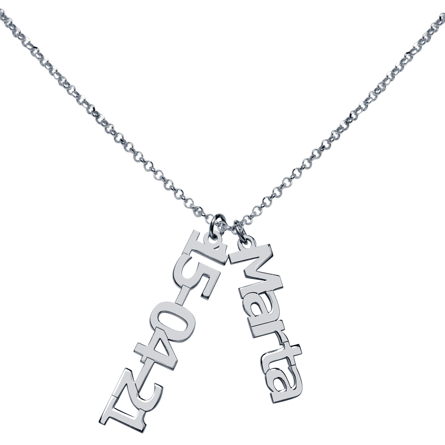 Collar con Nombre y Fecha