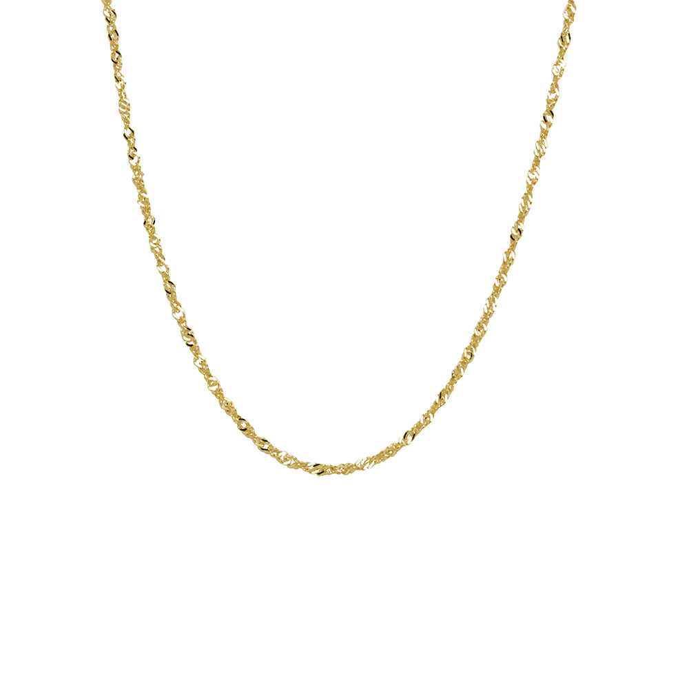 Cadena Singapur Maciza 50cm