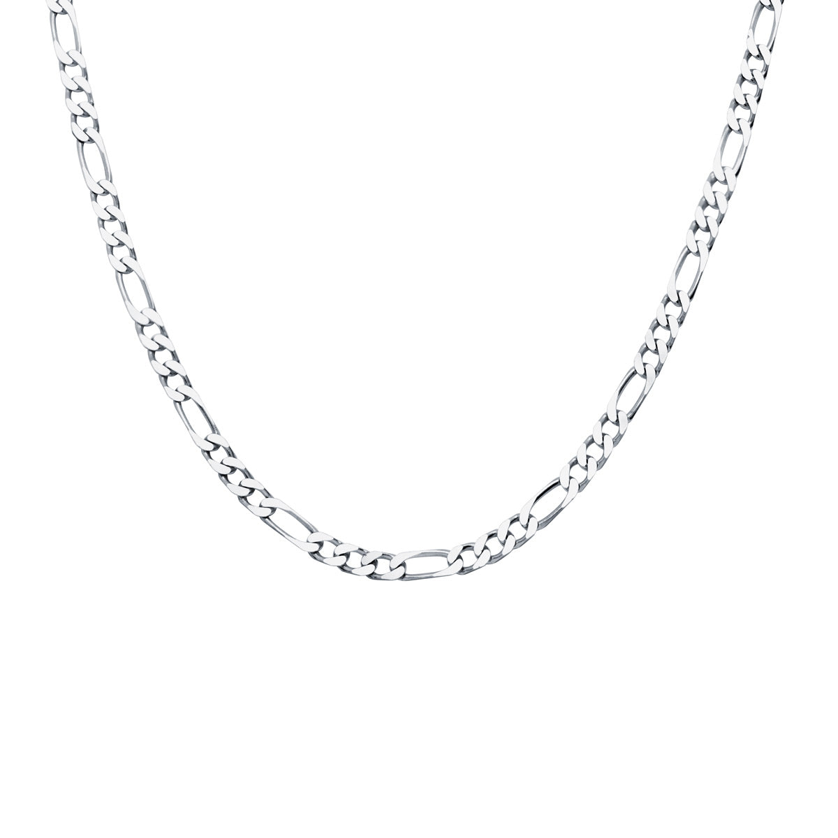 Collar Fígaro de Plata 925 para Hombre