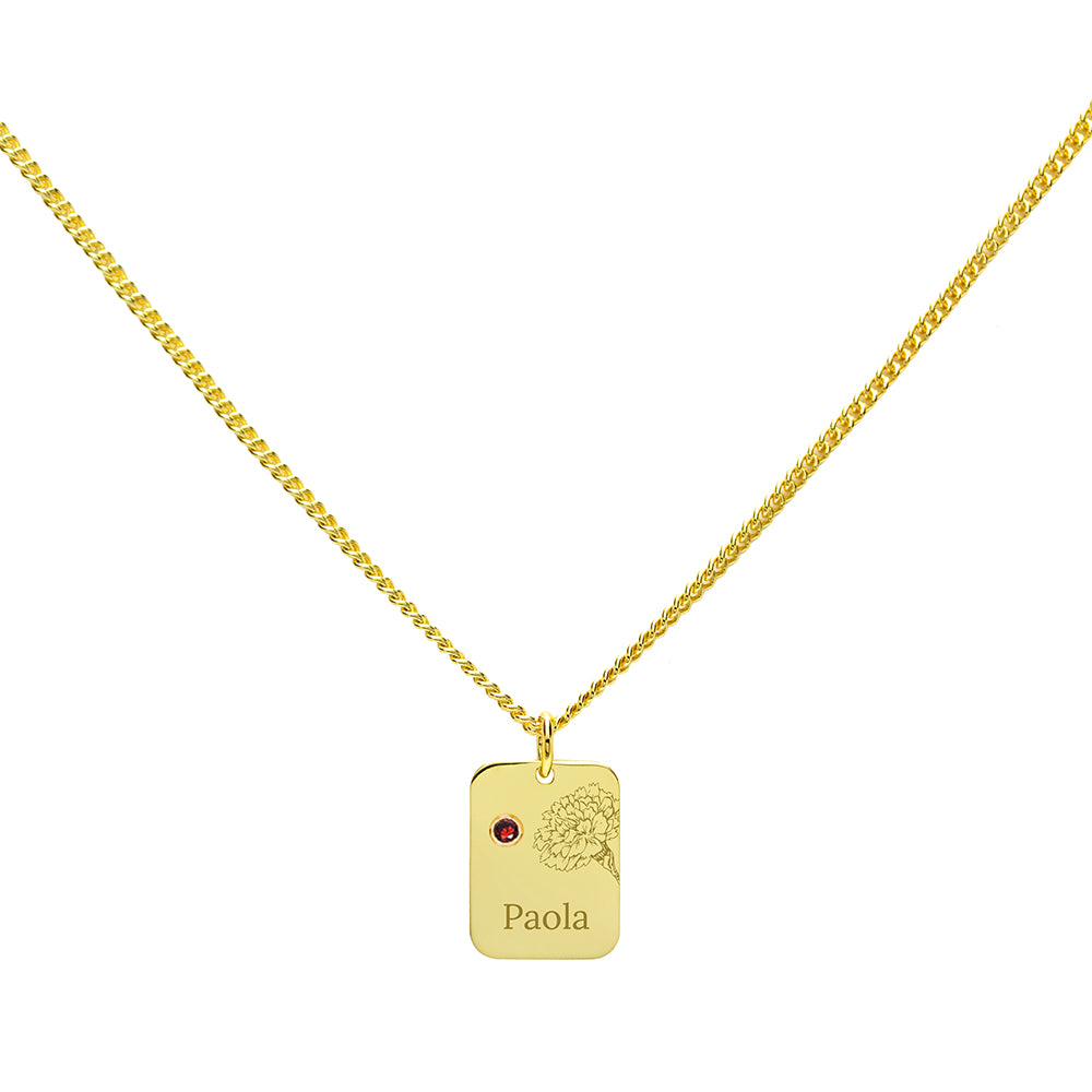 Collar Personalizable Birthstone