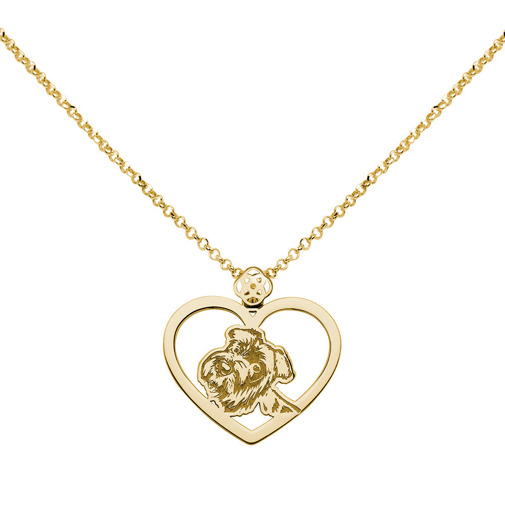 Collar Corazón de Plata 925 con Foto Grabada